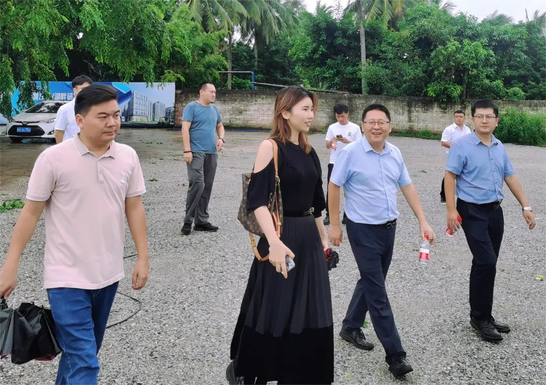 The General Manager of Shengquan Company inspected Jiaxi BioHealth Industrial Park